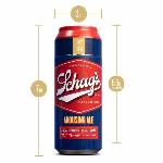 Мастурбатор – банка пива Blush Schag's Arousing Ale Masturbator – Frosted, самозмащуваний, вакуум - мініатюра 6