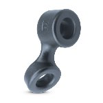 Ерекційне кільце Boners Cock Ring And Ball Stretcher - Grey - мініатюра 1