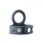 Подвійне ерекційне кільце Boners Cock & Ball Strap S/M, регулювання діаметра, 3,5–5,5 см - мініатюра 1