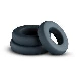 Набір ерекційних кілець Boners 3-Piece Hefty Cock Ring Set, діаметр 3,2 см, 3,8 см та 4,5 см - мініатюра 1