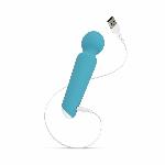 Вібромасажер Cala Azul – Maria Wand Vibrator, 10 режимів, регулювання інтенсивності - мініатюра 6