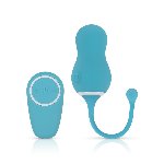 Віброяйце Cala Azul – Elena Vibrating Egg With Remote Control, 10 режимів, пульт ДК - мініатюра 1
