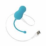 Віброяйце Cala Azul – Elena Vibrating Egg With Remote Control, 10 режимів, пульт ДК - мініатюра 8