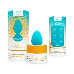 Анальна вібропробка Cala Azul – Blanca Vibrating anal plug, 10 режимів - мініатюра 9