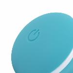 Анальна вібропробка Cala Azul – Blanca Vibrating anal plug, 10 режимів - мініатюра 5