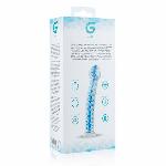 Скляний дилдо Gildo Glass Dildo No. 4, для точки G та простати - мініатюра 5