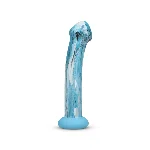 Скляний дилдо Gildo Ocean Ripple, об’ємна головка, ідеально для точки G - мініатюра 1