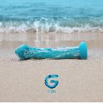 Скляний дилдо Gildo Ocean Ripple, об’ємна головка, ідеально для точки G - мініатюра 8