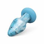 Скляна анальна пробка Gildo Ocean Curl, макс. діаметр 4 см - мініатюра 3