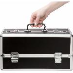 Великий кейс для зберігання секс-іграшок BMS Factory Large Lokable Vibrator Case Black,кодовий замок - мініатюра 4