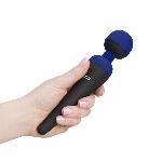 Вібромасажер PalmPower Recharge Blue, перезаряджуваний, гнучка головка, тревел-замок - мініатюра 6