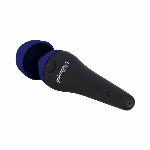 Вібромасажер PalmPower Recharge Blue, перезаряджуваний, гнучка головка, тревел-замок - мініатюра 2