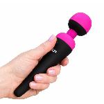 Вібромасажер PalmPower Recharge Pink, перезаряджуваний, гнучка головка, тревел-замок - мініатюра 6