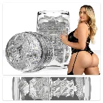 Мастурбатор Fleshlight Quickshot Mia Malkova, компактний, зі зліпка вульви та ануса - мініатюра 1