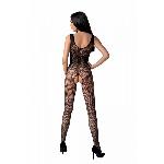 Бодістокінг з крилами Passion BS098 One Size, black, середня сітка, відкритий доступ - мініатюра 2
