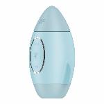 Вакуумний стимулятор з вібрацією Satisfyer Mission Control Blue, 2 незалежні мотори - мініатюра 4