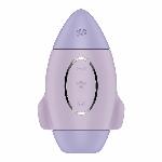 Вакуумний стимулятор з вібрацією Satisfyer Mission Control Violet, 2 незалежні мотори - мініатюра 2
