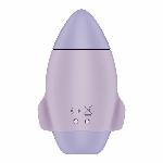 Вакуумний стимулятор з вібрацією Satisfyer Mission Control Violet, 2 незалежні мотори - мініатюра 5