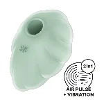 Вакуумний стимулятор з вібрацією Satisfyer Cloud Dancer Mint - мініатюра 1