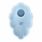 Вакуумний стимулятор з вібрацією Satisfyer Cloud Dancer Blue - мініатюра 2