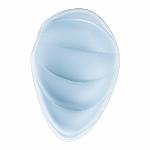 Вакуумний стимулятор з вібрацією Satisfyer Cloud Dancer Blue - мініатюра 3