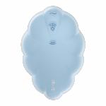 Вакуумний стимулятор з вібрацією Satisfyer Cloud Dancer Blue - мініатюра 5