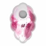 Вакуумний стимулятор з вібрацією Satisfyer Cloud Dancer Red - мініатюра 2
