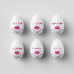 Набір мастурбаторів-яєць Lovense Kraken masturbator egg box, 6 штук, різна текстура - мініатюра 4