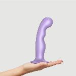 Насадка для страпона Strap-On-Me Dildo Plug P&G Lilas Metallic L - мініатюра 2