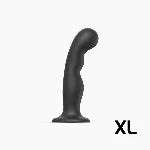 Насадка для страпона Strap-On-Me Dildo Plug P&G Black XL - мініатюра 1