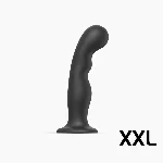 Насадка для страпона Strap-On-Me Dildo Plug P&G Black XXL - мініатюра 1