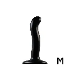 Насадка для страпона Strap-On-Me P&G-Spot Dildo, силикон, размер M - мініатюра 1