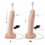 Фалоімітатор, що кінчає Strap-On-Me Squirting Cum Dildo Realistic Flash, діам. 3,9 см, силікон - мініатюра 3
