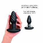 Анальна пробка з вібрацією та перлинним масажем Dorcel Spin Plug, макс. діам. 3,8 см, пульт ДК - мініатюра 2