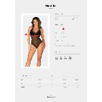Боді Obsessive Medilla teddy M/L - мініатюра 5
