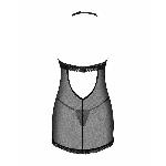 Пеньюар Obsessive Medilla chemise & thong XS/S - мініатюра 4