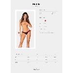 Трусики Obsessive Medilla thong XS/S - мініатюра 5
