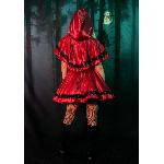 Еротичний костюм Червоної шапочки Leg Avenue Gothic Red Riding Hood M, сукня, накидка - мініатюра 10