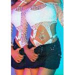 Стрази-прикраси для тіла Leg Avenue Novalie body jewels sticker, наліпки - мініатюра 2
