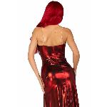 Еротична сукня Leg Avenue Shimmer bodysuit with skirt S - мініатюра 2