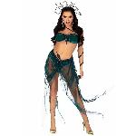 Еротичний костюм Медузи Горгони Leg Avenue Medusa Costume S, топ, спідниця, нарукавники, прикраси - мініатюра 3