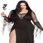 Костюм Мортіші Аддамс Leg Avenue Sexy Spooky Morticia 1X–2X - мініатюра 1