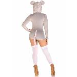 Комбінезон-костюм миші Leg Avenue Comfy Mouse S, з капюшоном - мініатюра 4