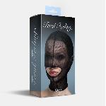 Маска сітка із відкритим ротом Feral Feelings - Hood Mask Black - мініатюра 2