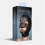 Маска сітка з відкритим ротом та очима Feral Feelings - Mask Black - мініатюра 2
