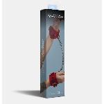 Наручники Feral Feelings - Hand Restraints Red Trasparent - мініатюра 2