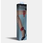 Поножи Feral Feelings - Ankle Restraints Red Trasparent - мініатюра 2