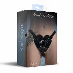 Трусики Серце для страпону Feral Feelings - Hearts Strap-on Belt Black - мініатюра 2