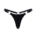 Трусики класичні Feral Feelings - String Bikini Black - мініатюра 1
