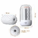 Мастурбатор Otouch DECOR 2, TPE, підігрів до 55 °C, УФ-дезінфекція - мініатюра 9
